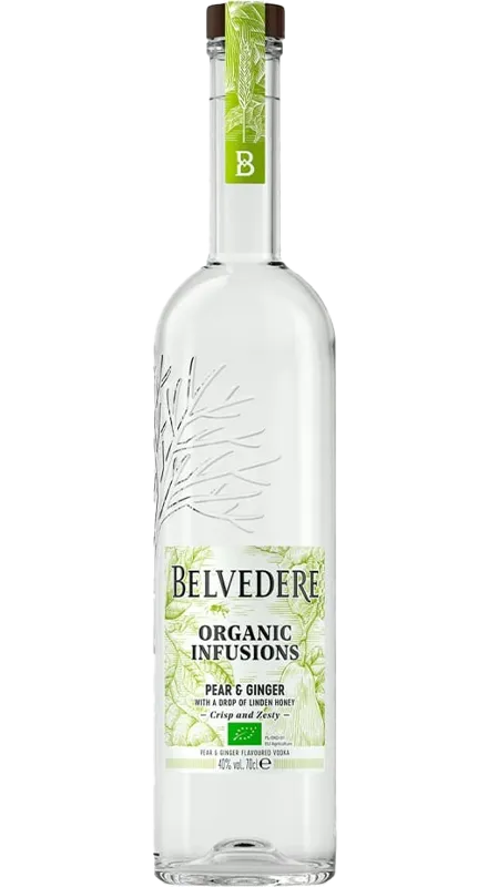 Belvedere Organic Infusions Pear & Ginger 0.7L